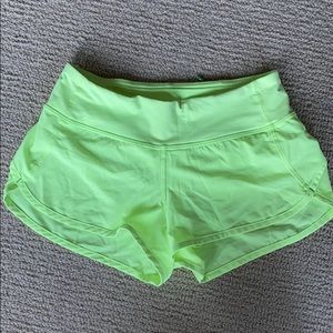 Lululemon running shorts